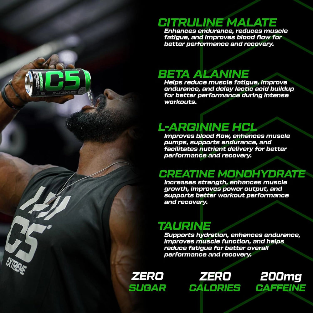 C5 Drink Supercharge Mojito Pre Workout