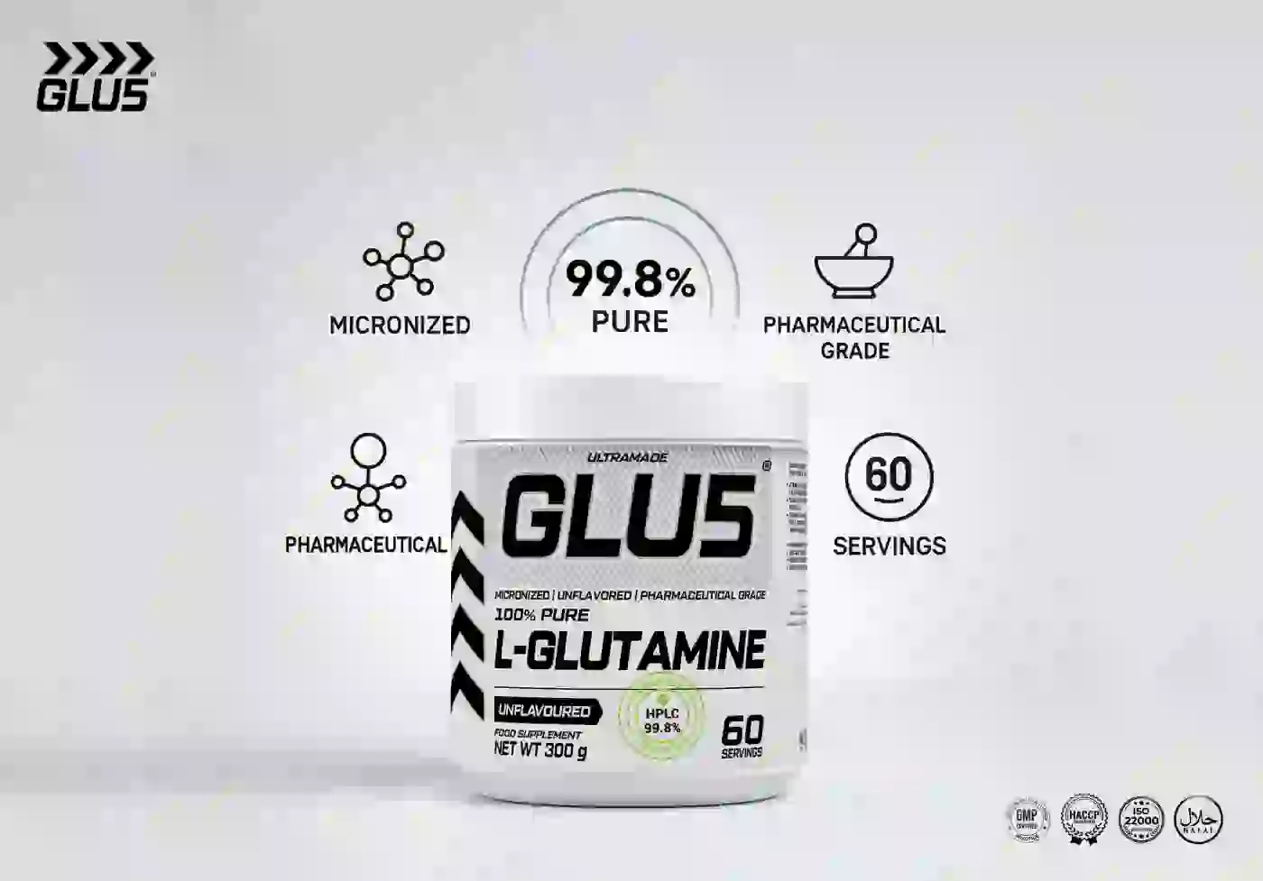 Unlock Your Athletic Potential with GLU5 L-Glutamine: Science-Backed Recovery Support