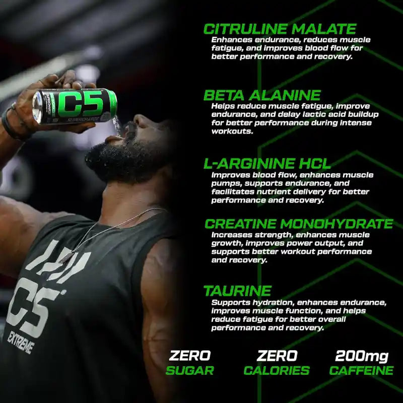 Maximizing Your Workouts: The Ultimate Guide to C5 Extreme Pre-Workout and Its Potent Ingredients