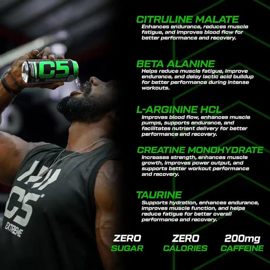 Maximizing Your Workouts: The Ultimate Guide to C5 Extreme Pre-Workout and Its Potent Ingredients