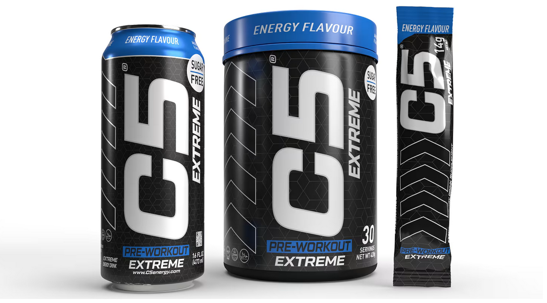 C5 Extreme Pre-Workout Energy Drinks: Science & Flavor Unite
