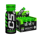 C5 SHOT Pre-Workout Drink | 80ml Liquid Energy Shot | 200mg Caffeine - Green Apple - Ultramade