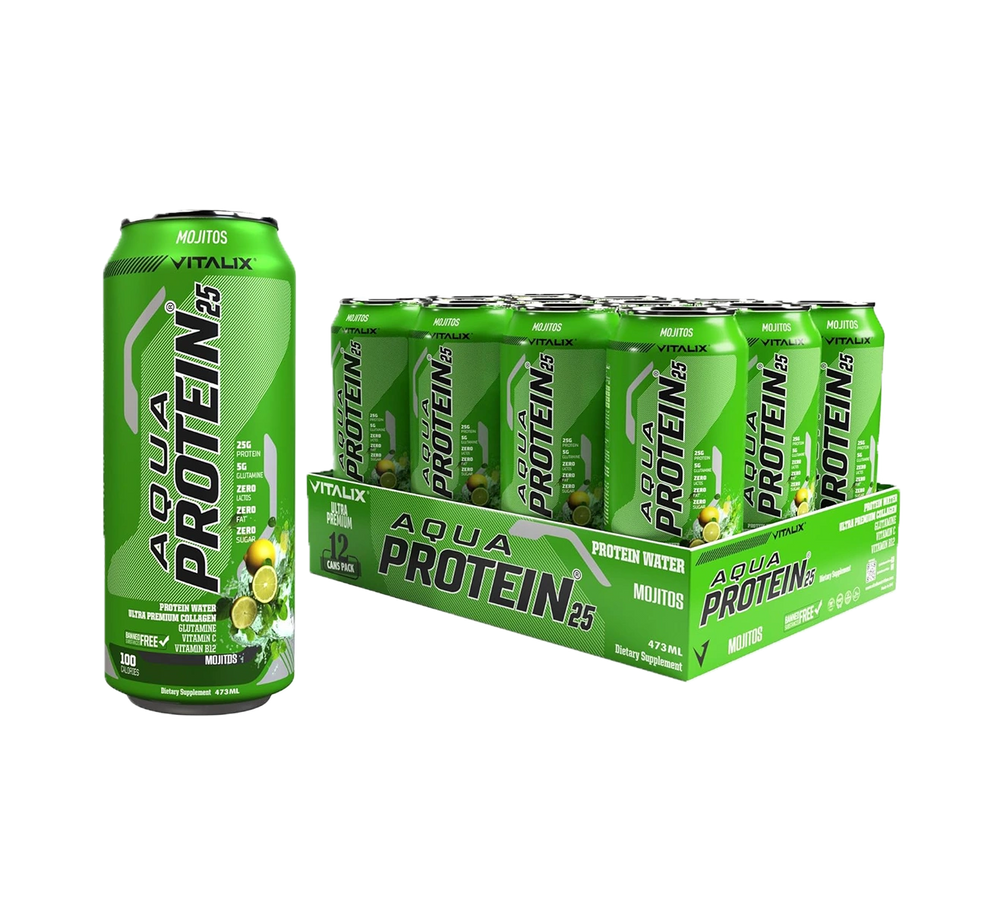 VITALIX Aqua Protein 25 Protein Water - Mojito