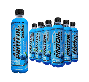 Aqua Protein 55 Lean Mass  Post Workout Drink - Blue Rasspberry