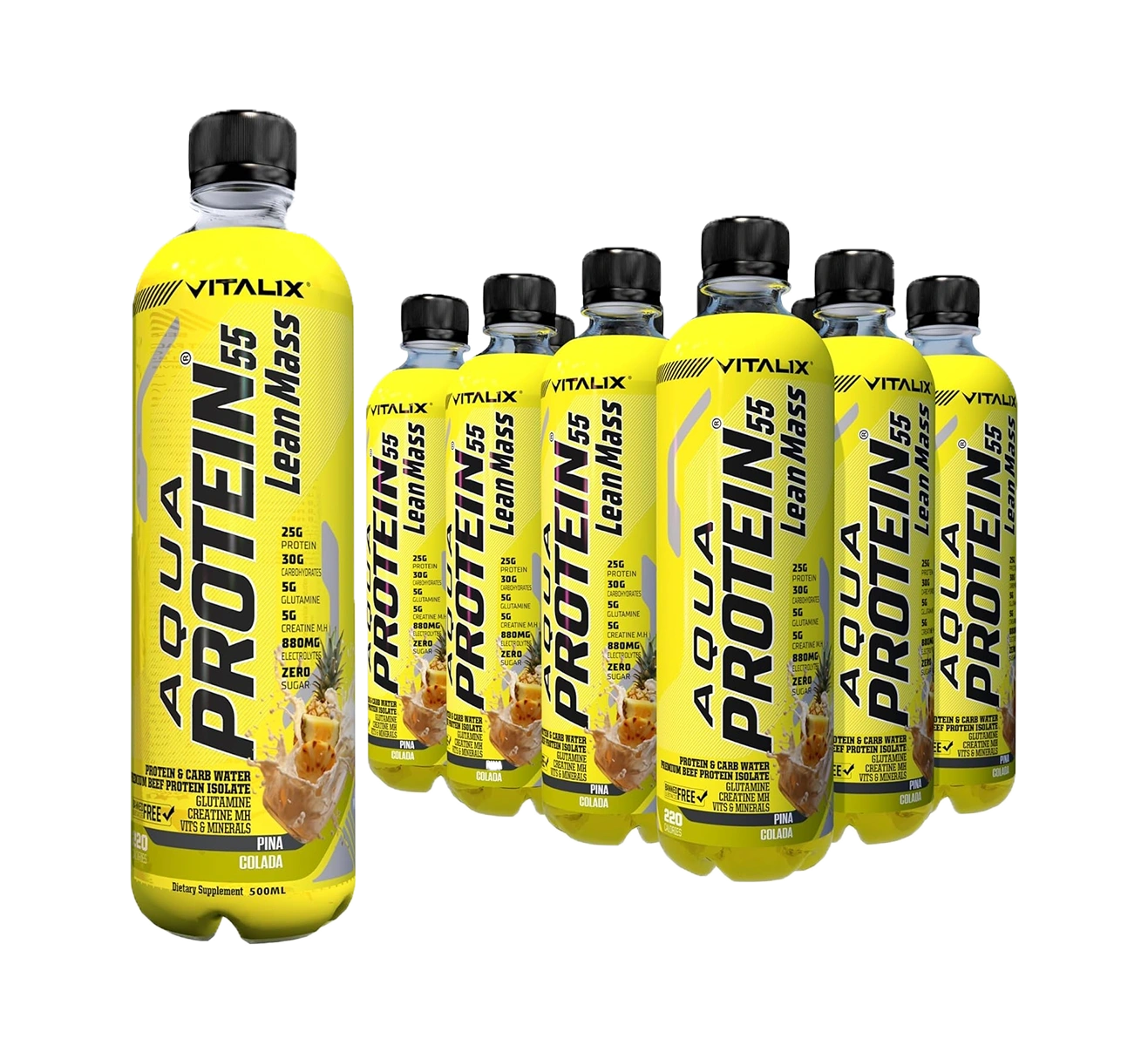 Aqua Protein 55 Lean Mass Post Workout Drink - Pina Colada