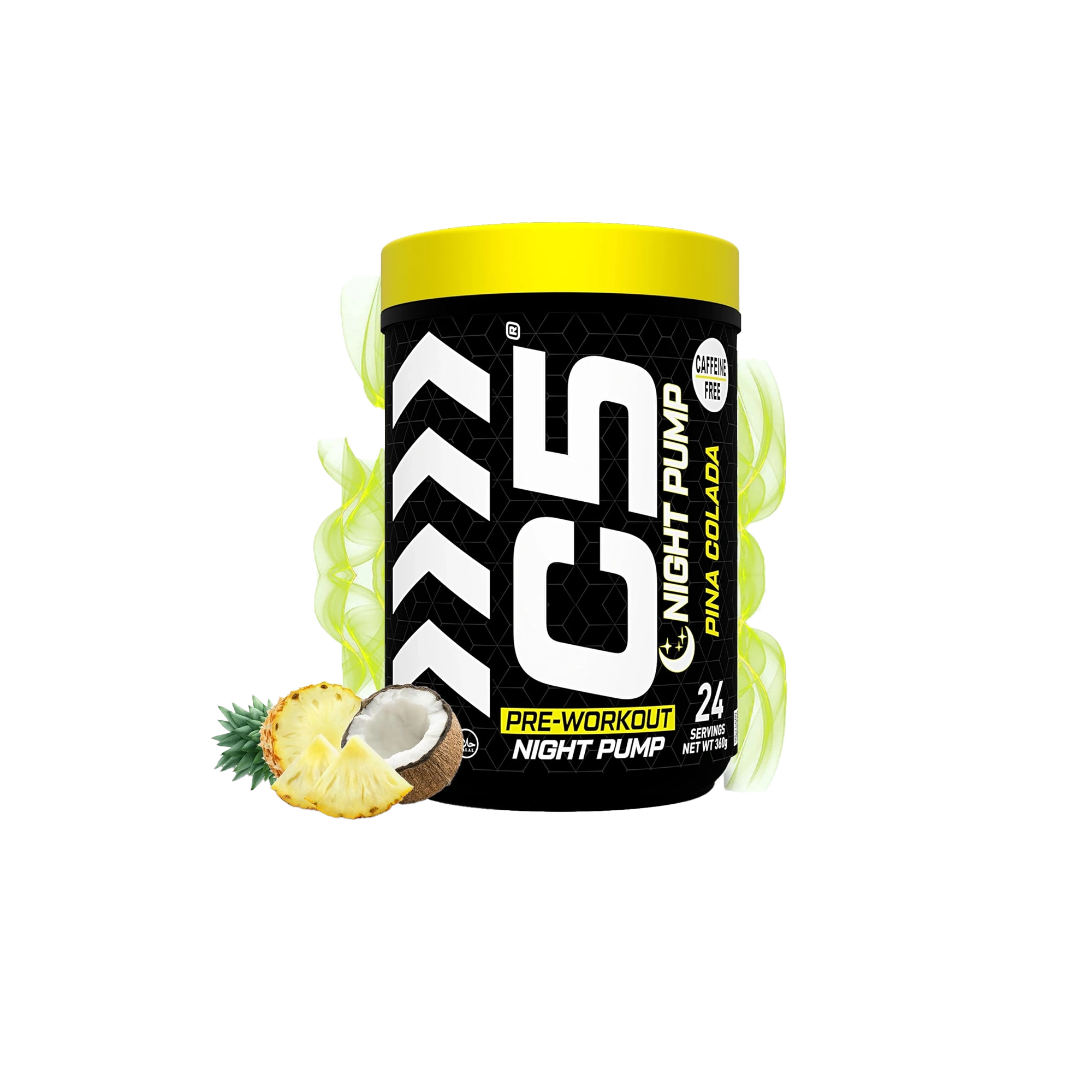 C5 Night Pump Pre Workout Powder Pina Colada