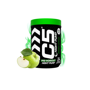 C5 Night Pump Pre Workout Powder Green Apple