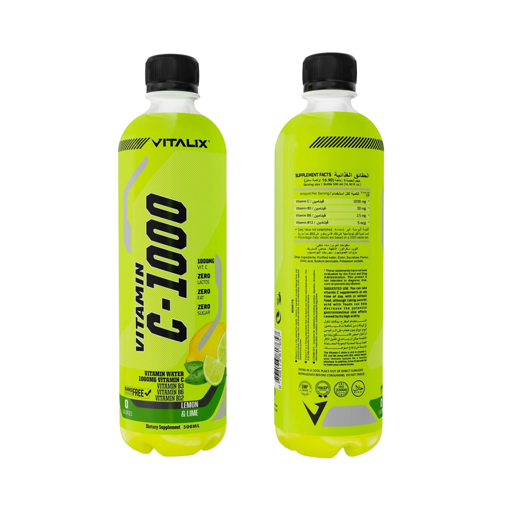 Vitamin C-1000 – High Vitamin C with 1000mg - Lemon & Lime