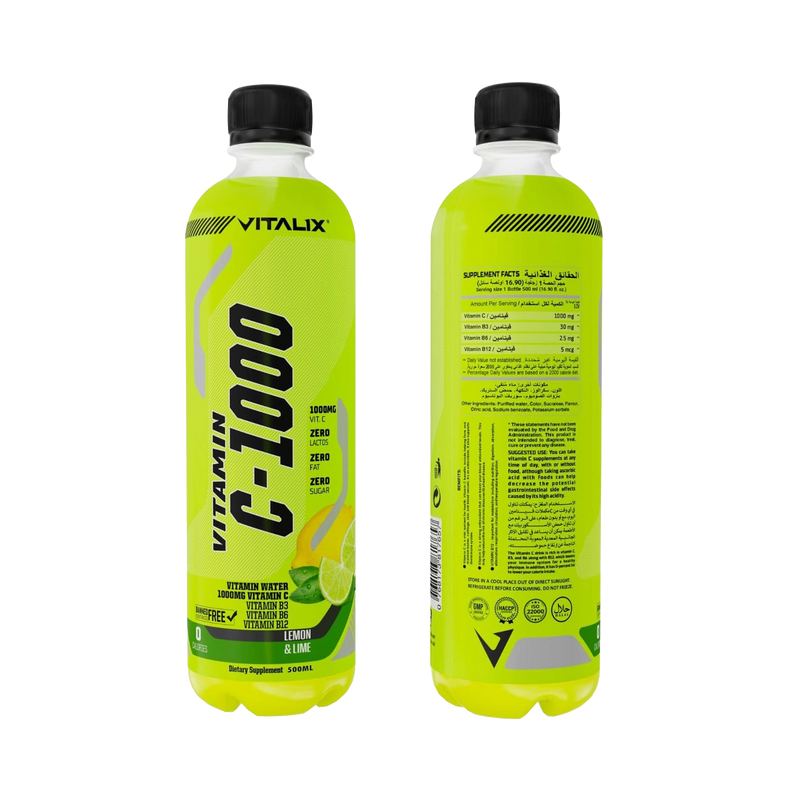 Vitamin C-1000 – High Vitamin C with 1000mg - Lemon & Lime