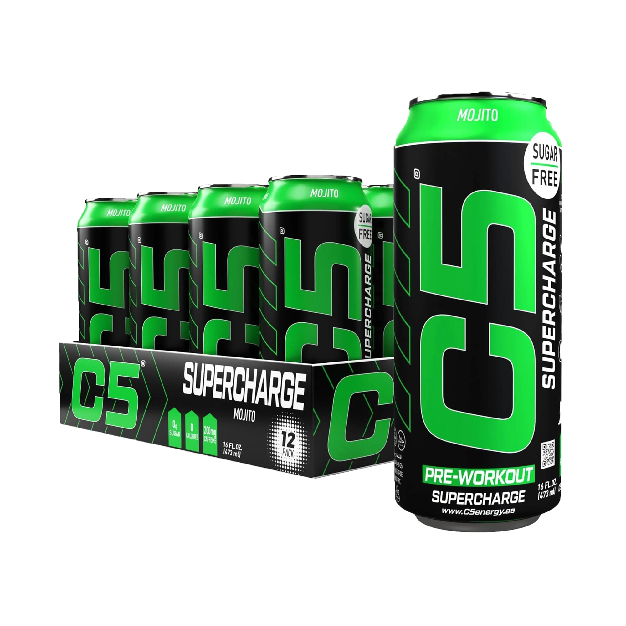 C5 Drink Supercharge Mojito Pre Workout