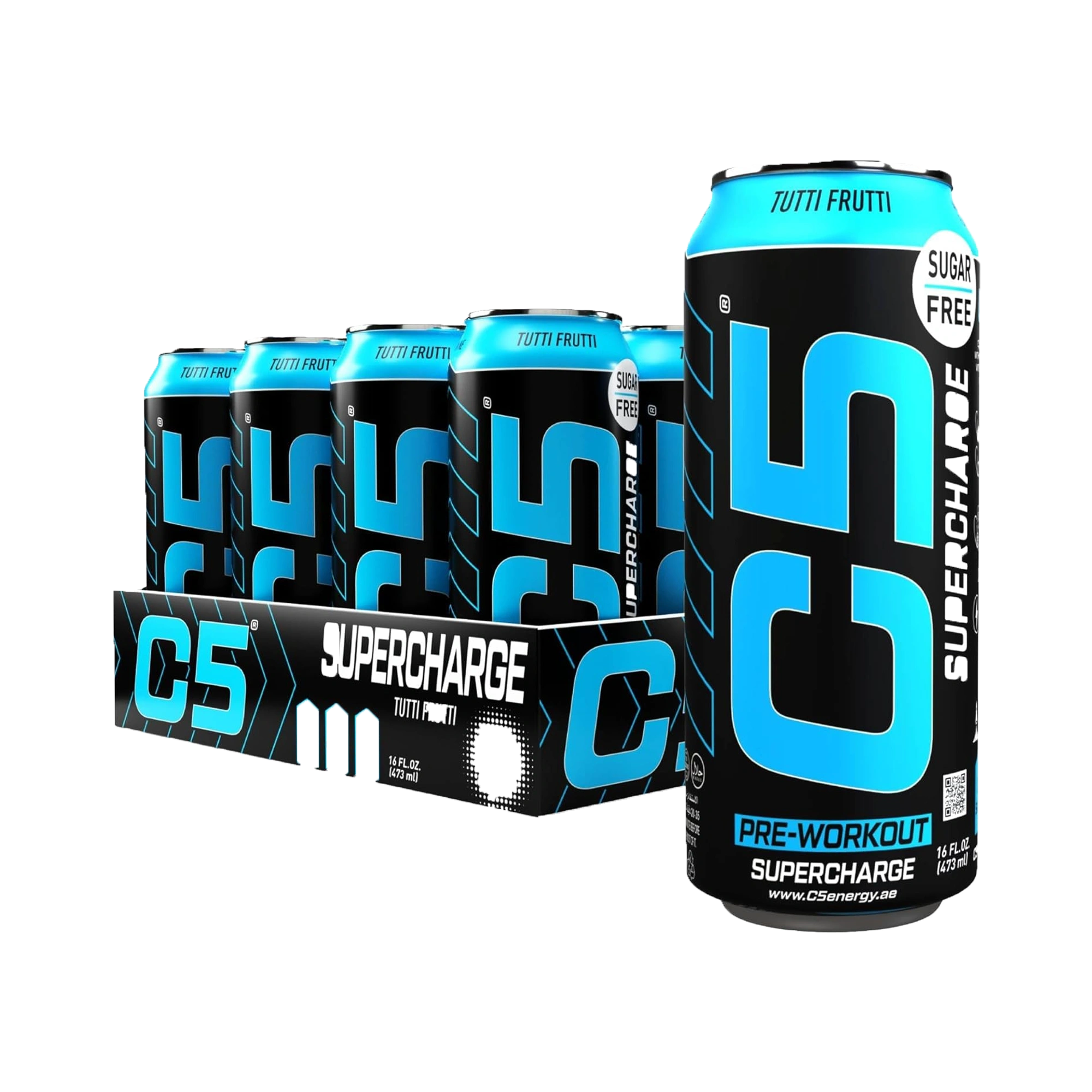 C5 Drink Supercharge Tutti Fruity Pre Workout