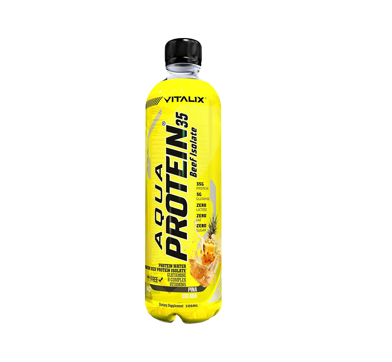 Aqua Protein 35  Premium Beef Protein Isolate - Pina Colada - Ultramade