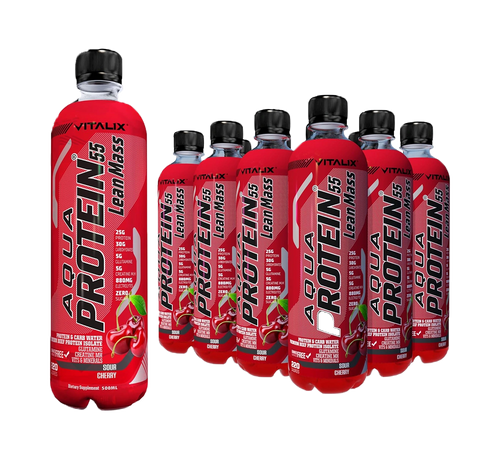 Aqua Protein 55 Lean Mass  Post Workout Drink - Sour Cherry - Ultramade