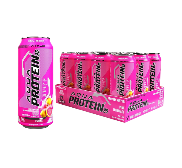 VITALIX Aqua Protein 25 Protein Water - Pink Lemonade