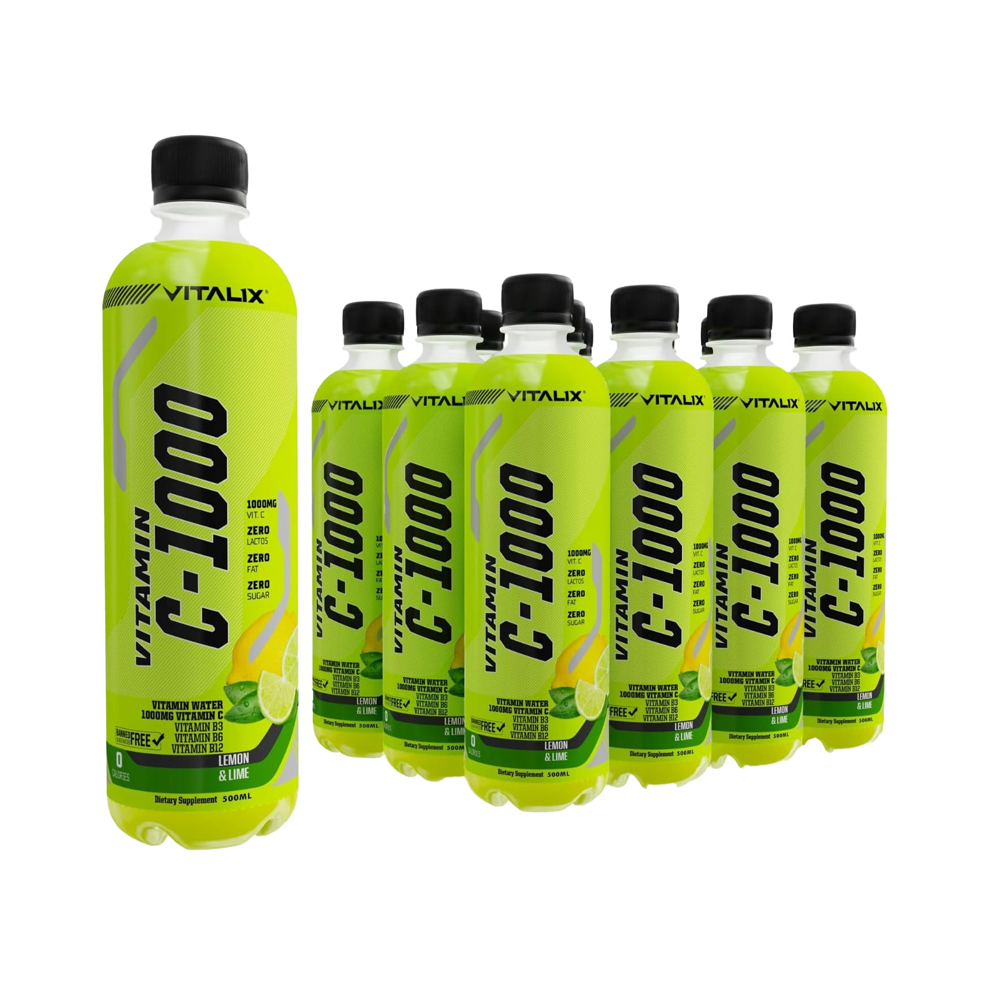 Vitamin C-1000 – High Vitamin C with 1000mg - Lemon & Lime - Ultramade