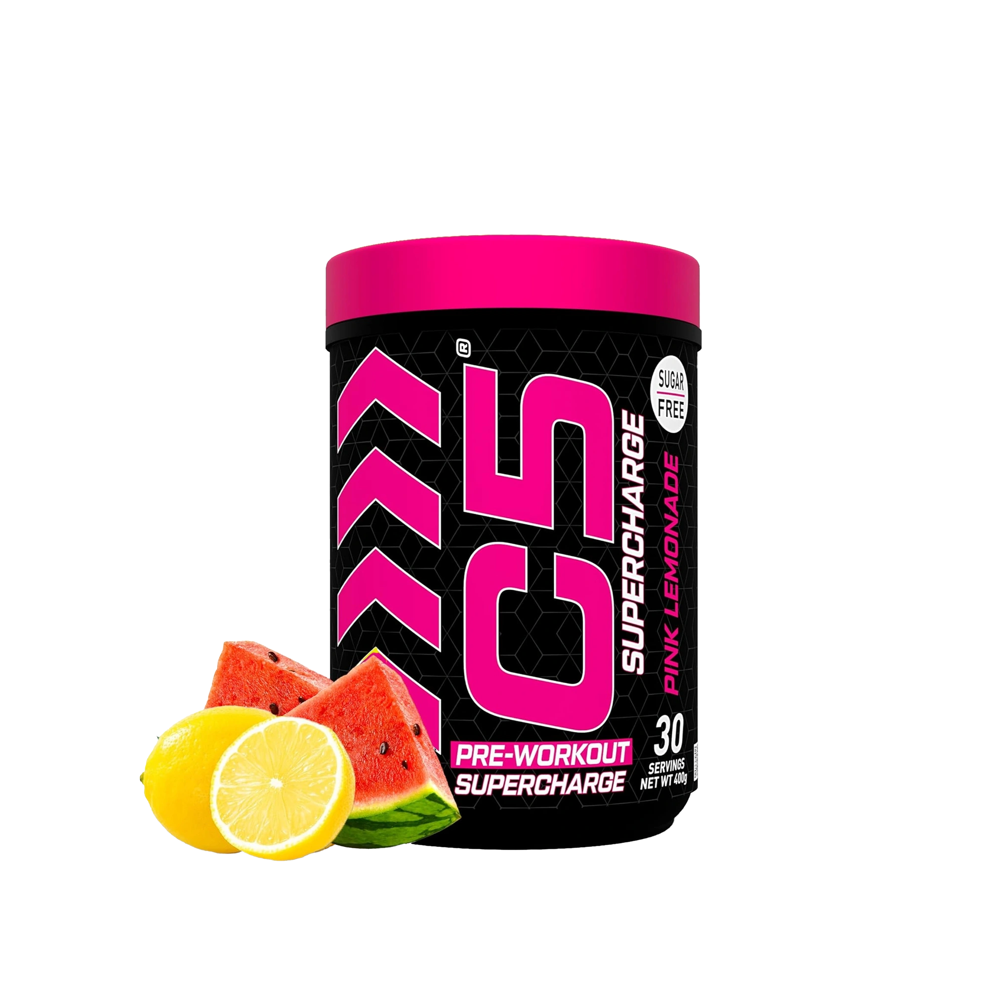 C5 Supercharge Pre Workout Powder Pink Lemonade