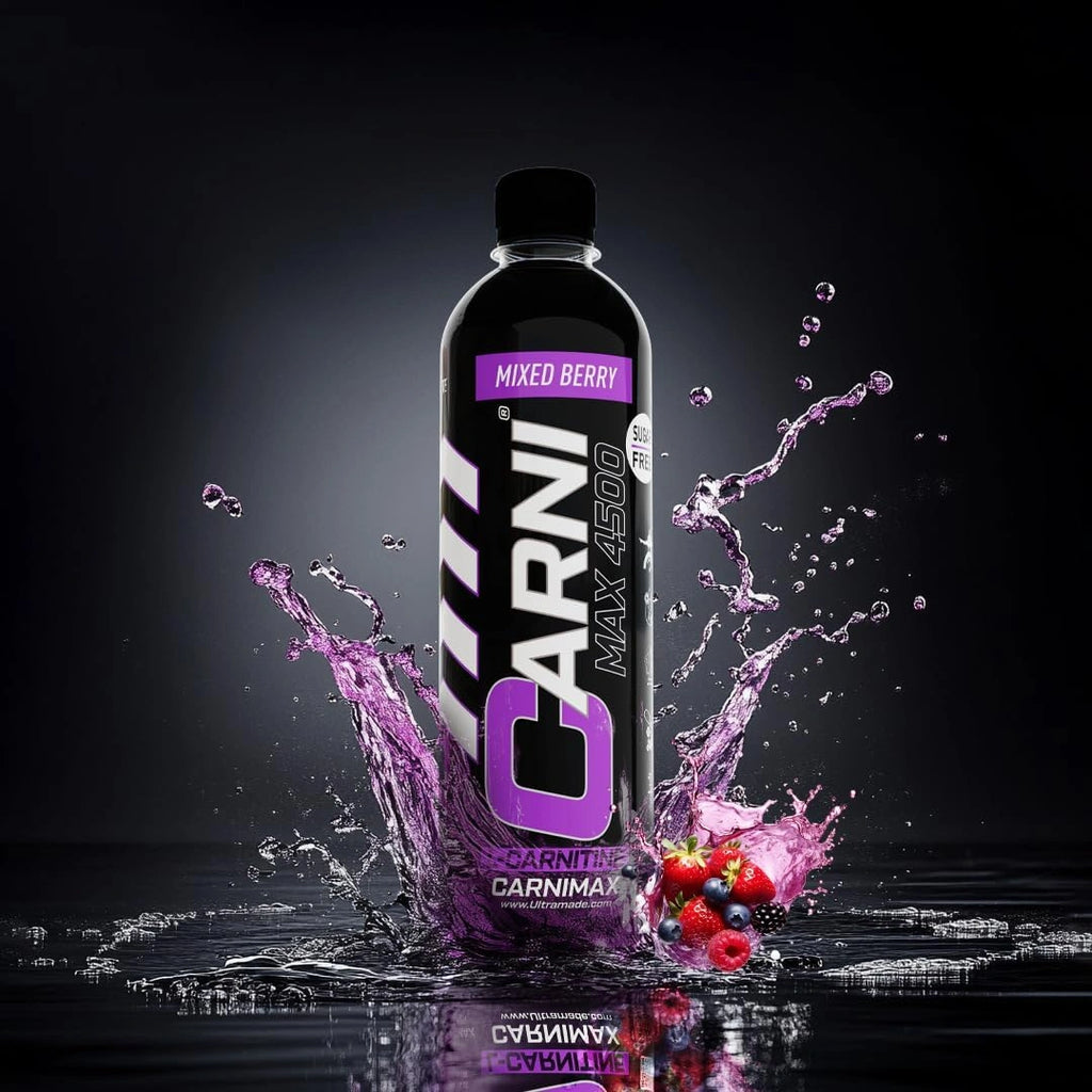 Carnimax L-Carnitine – Mixed Berry – 0g Sugar, 4500mg L-Carnitine - Ultramade