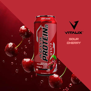 VITALIX Aqua Protein 25 Protein Water - Sour Cherry