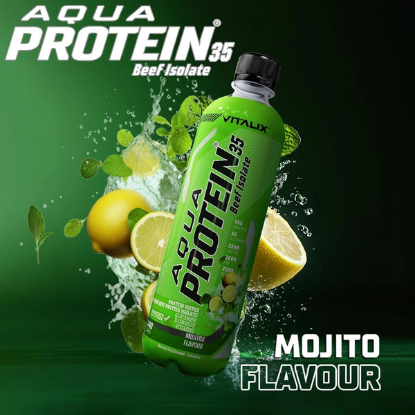 Aqua Protein 35  Premium Beef Protein Isolate - Mojito