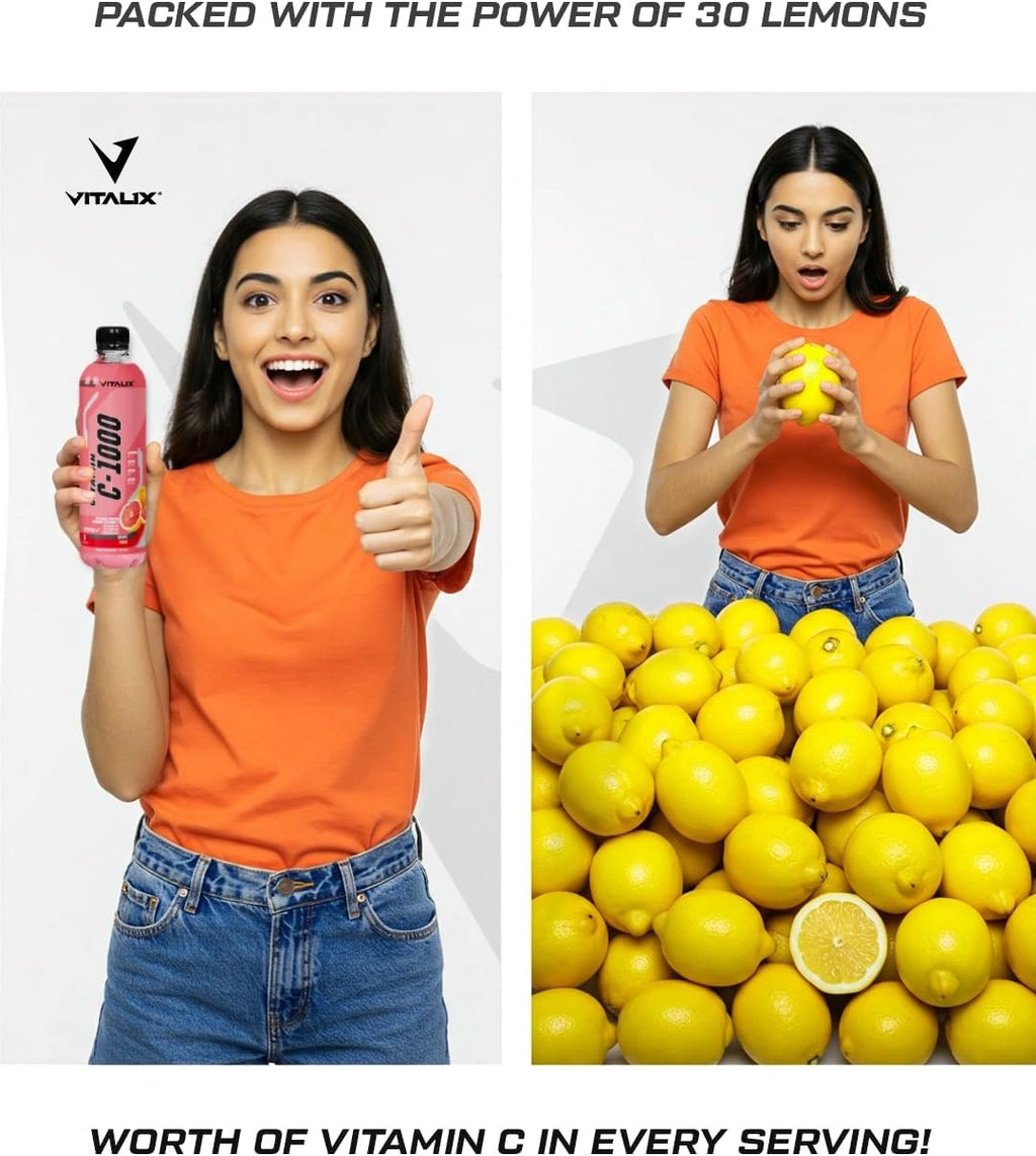 Vitamin C-1000 – High Vitamin C with 1000mg -Grape Fruit - Ultramade