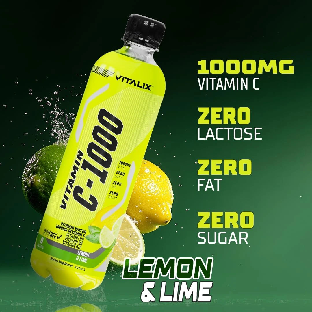 Vitamin C-1000 – High Vitamin C with 1000mg - Lemon & Lime - Ultramade