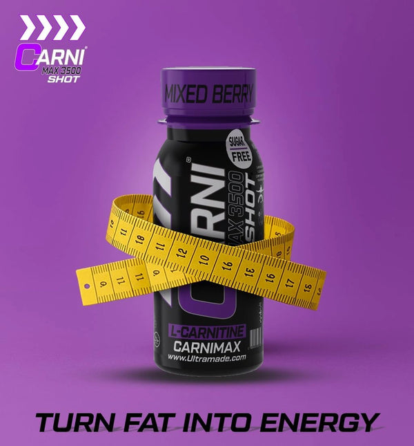 Carni Shot L-Carnitine Sugar-Free Mixed Berry Pack of 12