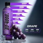 Vitamin D3-4000 Vitamin Water, Zero Sugar - Grape - Ultramade