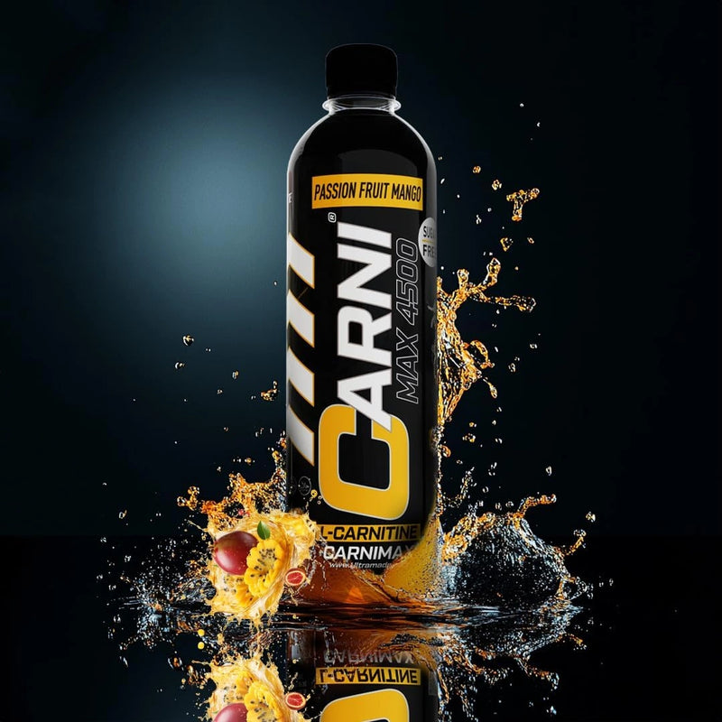 Carnimax L-Carnitine – Passion Fruit Mango – 0g Sugar, 4500mg L-Carnitine