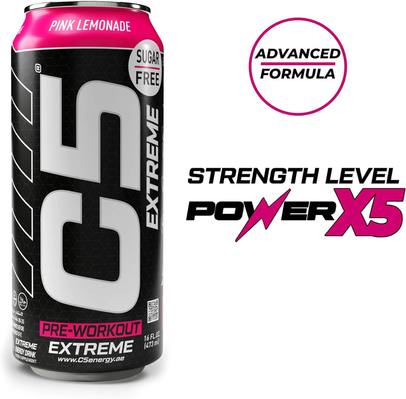 C5 Drink Extreme Pink Lemonade Pre Workout
