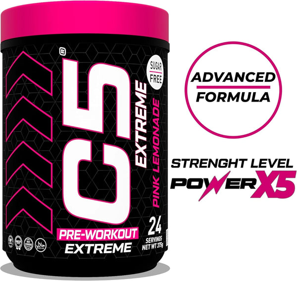 C5 Extreme Pre Workout Powder Pink Lemonade