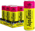 AquaTonic Naturally Alkaline Sparkling Water, Zero Sugar Premium Mixer, Multi Flavour Carbonated Beverage, 6 x 355ml Cans - pack of 6 (Pack of 6, Grapefruit) - Ultramade