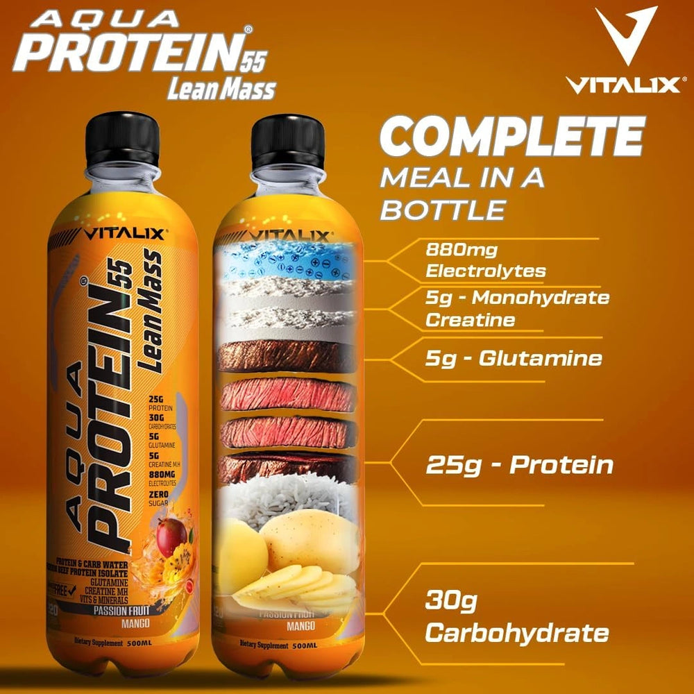 Aqua Protein 55 Lean Post Workout Drink - Passion Fruit Mango