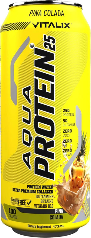 VITALIX Aqua Protein 25 Protein Water - Pina Colada