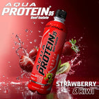 Aqua Protein 35 Premium Beef Protein Isolate - Strawberry & Kiwi - Ultramade