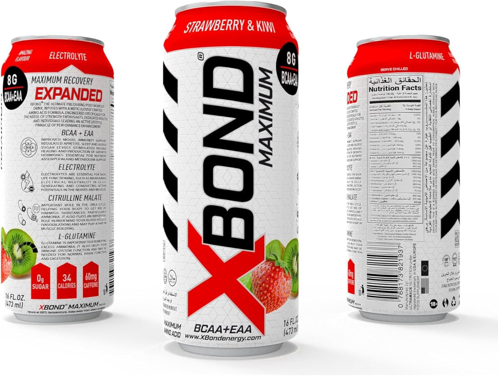 XBOND Drink BCAA+EAA Strawberry & Kiwi - Ultramade