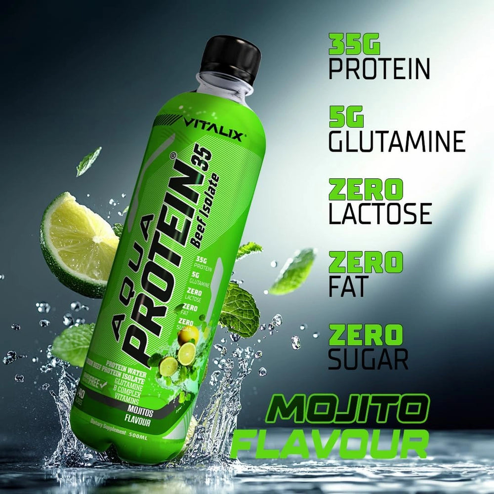 Aqua Protein 35  Premium Beef Protein Isolate - Mojito