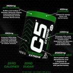C5 Extreme Pre Workout Powder Green Apple - Ultramade