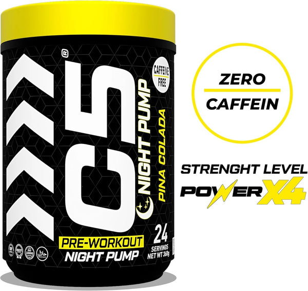 C5 Night Pump Pre Workout Powder Pina Colada