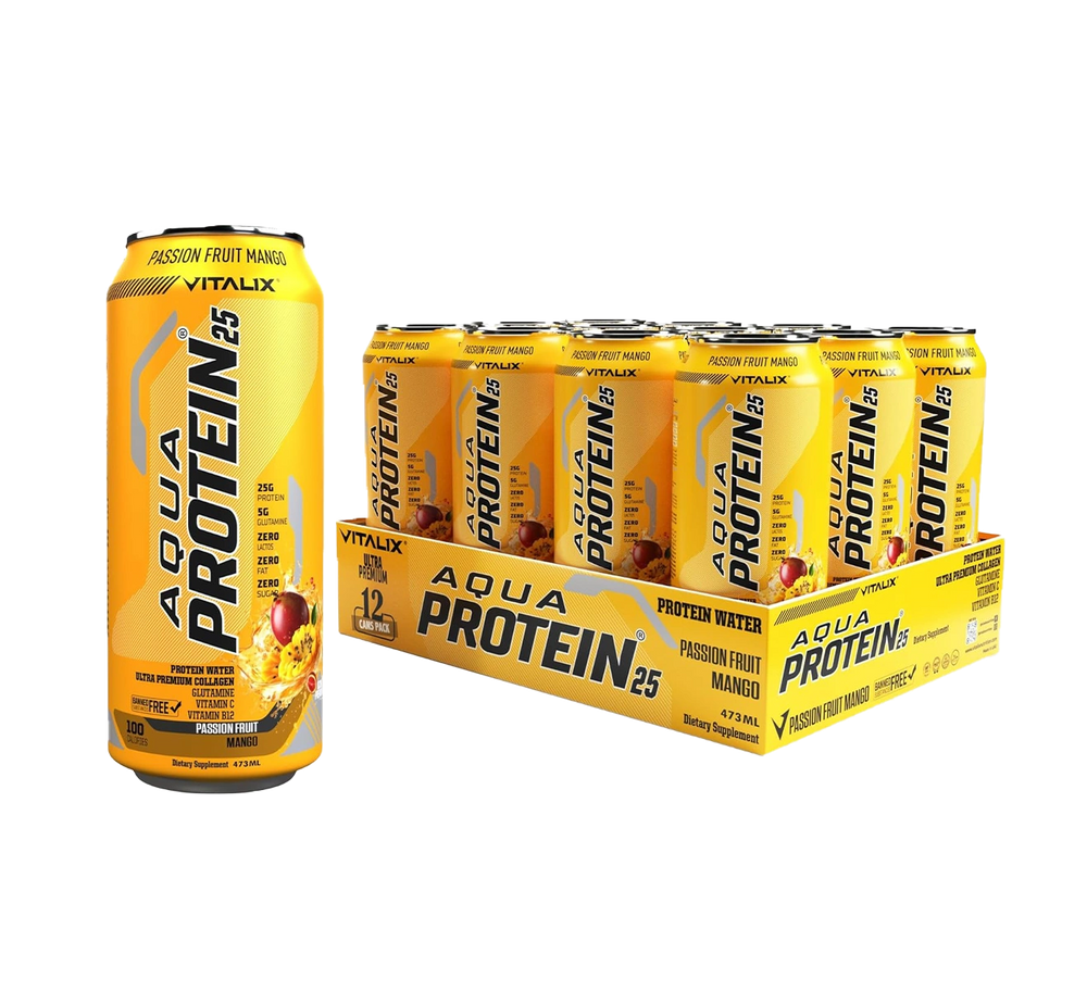 VITALIX Aqua Protein 25 Protein Water - Passion Fruit Mango