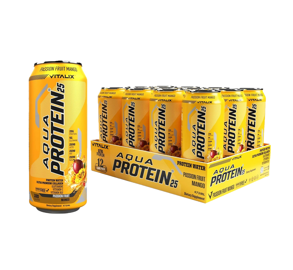VITALIX Aqua Protein 25 Protein Water - Passion Fruit Mango - Ultramade