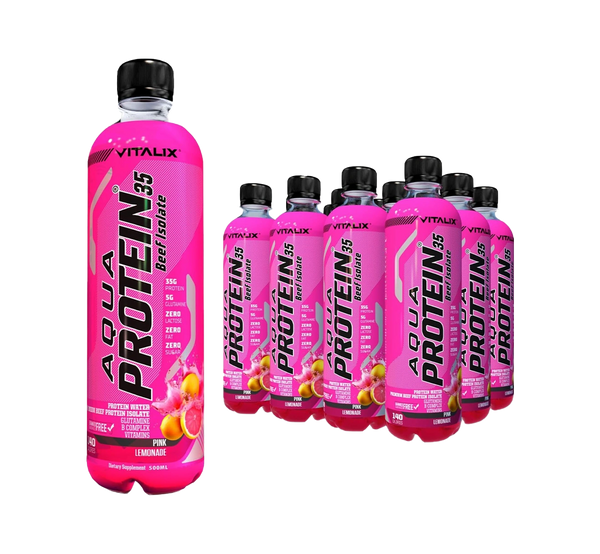Aqua Protein 35 Premium Beef Protein Isolate - Pink Lemonade