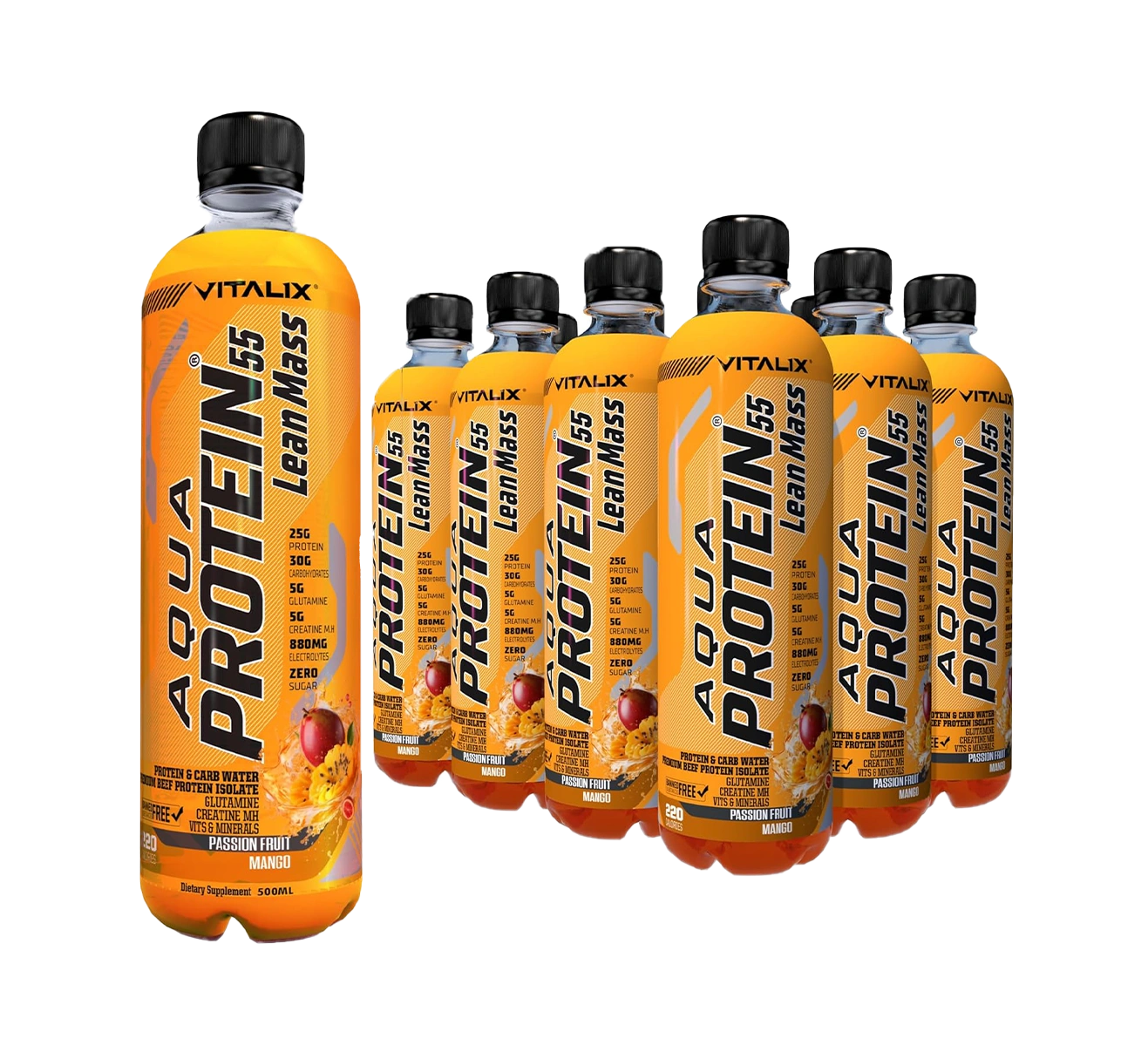Aqua Protein 55 Lean Post Workout Drink - Passion Fruit Mango - Ultramade