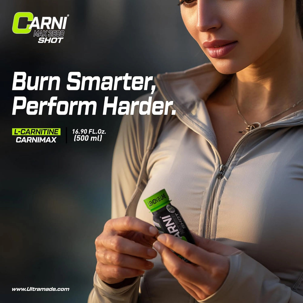 Carni Shot L-Carnitine Sugar-Free Lemon & Lime Pack of 12