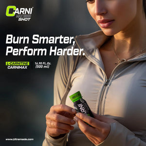 Carni Shot L-Carnitine Sugar-Free Lemon & Lime Pack of 12