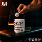 CR5 Creatine Monohydrate Powder – Creapure® Micronized, Unflavoured, 5000mg Per Serving, 60 Servings, 300g – Muscle Strength, Power & Recovery Supplement - Ultramade