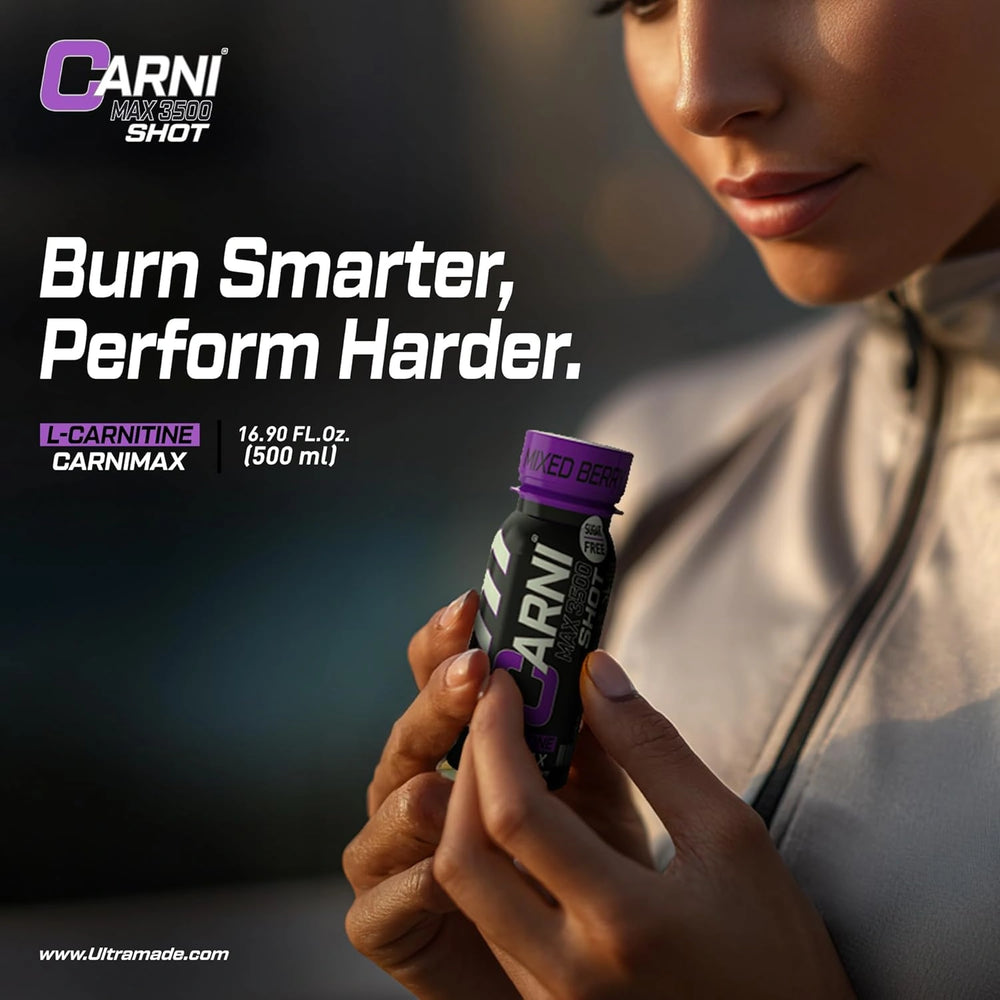Carni Shot L-Carnitine Sugar-Free Mixed Berry Pack of 12