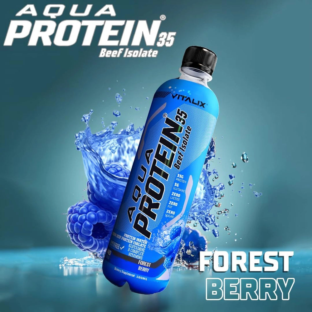 Aqua Protein 35  Premium Beef Protein Isolate - Forrest Berry