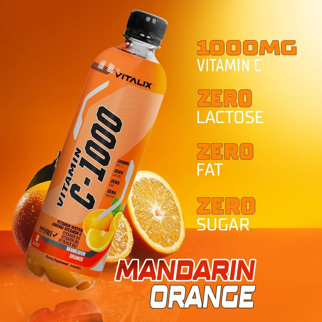 Vitamin C-1000 – High Vitamin C with 1000mg - Mandarine - Ultramade