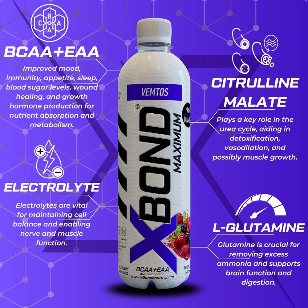 XBOND Drink Non Carbonated BCAA+EAA Vemtos