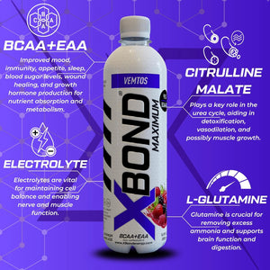 XBOND Drink Non Carbonated BCAA+EAA Vemtos